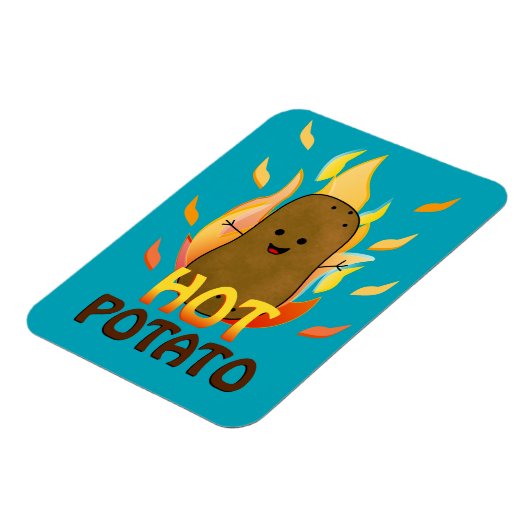 Hot Potato Magnet Magneet (Linkerzijde)