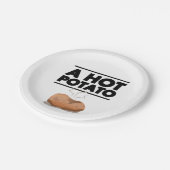 Hot Potato Papieren Bordje (Gekanteld)