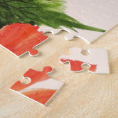 Hot Red Hibiscus Legpuzzel (Zijkant)