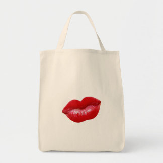 HOT Red Lips Tote Bag