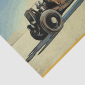 Hot Road Car Tissuepapier (Detail)