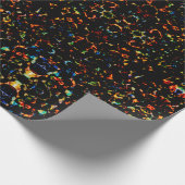 Hot Rocks - Bold Abstract Flame Gift Wrap Cadeaupapier (Hoek)