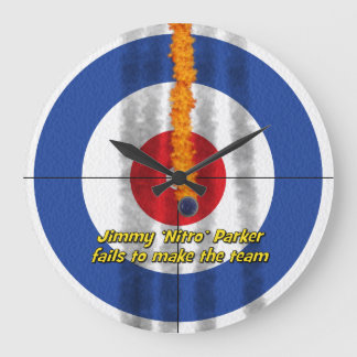Hot Rocks 'Nitro' Curler's Horloge - Bleu