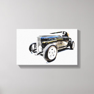 Hot Rod Canvas Afdruk