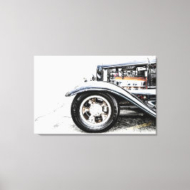 Hot Rod Canvas Afdruk
