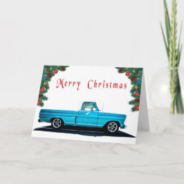 Hot Rod Christmas Kaart