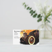 Hot Rod Dreams Visitekaartje (Staand voorkant)