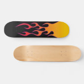 Hot Rod Flame Skateboard (Horizontaal)