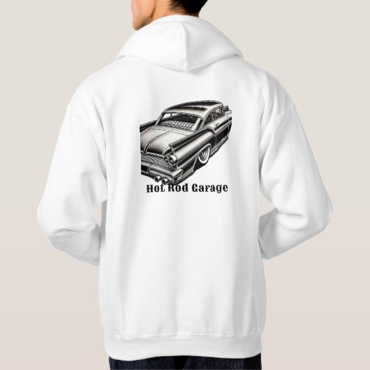 Hot Rod garage Hoodies (Achterkant)