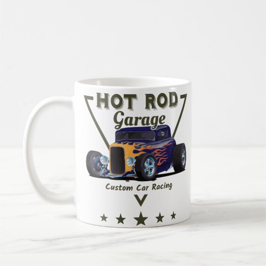 Hot Rod Garage! Koffiemok (Links)
