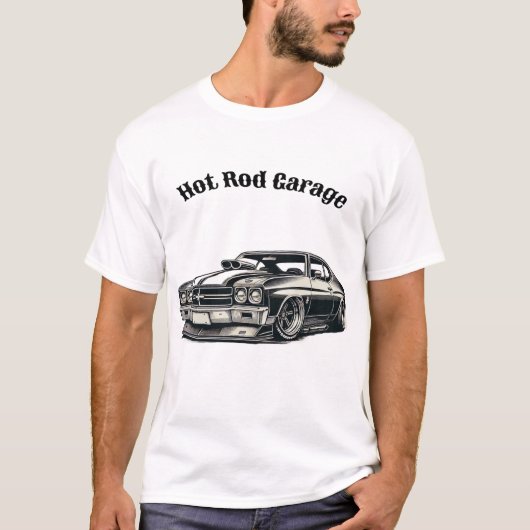 Hot Rod Garage T-shirt (Voorkant)