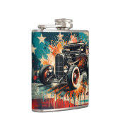 Hot Rod Heupfles (Rechts)