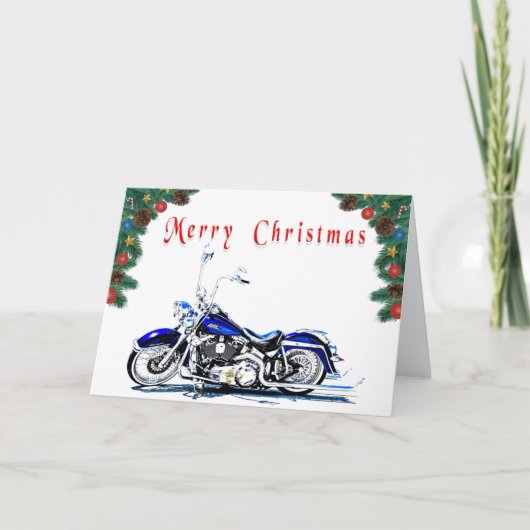 Hot Rod Kerst Kaarten (Voorkant)