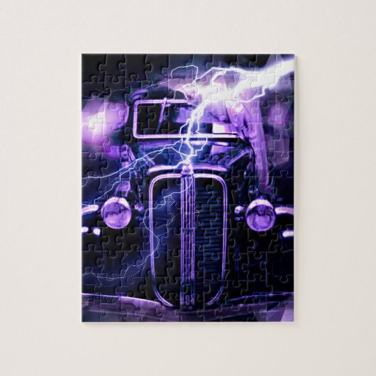 Hot Rod Legpuzzel (Verticaal)