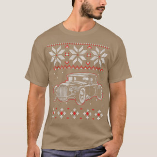 Hot-Rod lomp met kerstakrater Klassic Lovers T-shirt