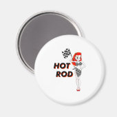 Hot Rod Magneet (Voorkant / Achterkant)