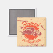 Hot Rod Magnet Magneet (Voorkant / Achterkant)