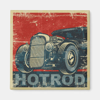 Hot Rod Magnet Magneet