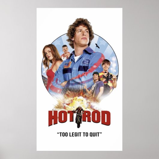 Hot Rod Movie Andy Samberg Poster (Voorkant)