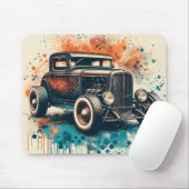 Hot Rod Muismat (Met muis)