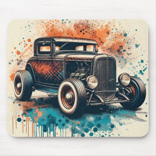 Hot Rod Muismat (Voorkant)