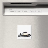 Hot Rod Roadster Magnet Magneet (Insitu (Vaatwasser))