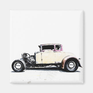 Hot Rod Roadster Magnet Magneet