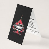 Hot Rod Spade Visitekaartjes (Voorkant)
