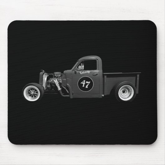  hot rod Truck Muismat (Voorkant)