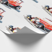 Hot Rod Truck Wrapping Papier (Hoek)