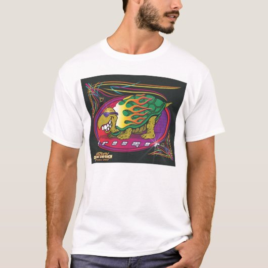 Hot-Rod Turtle T-shirt (Voorkant)