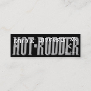 Hot-Rodder - Social Media Persoonlijke Kaart Mini Visitekaartje