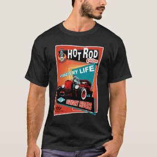 Hot Rods aangepast 1932 - Mijn weg is mijn leven T-shirt