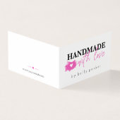 Hot Rose & Black - Fabriqué à la main avec amour (Outside)