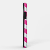 Hot rose Chevron Coque Savvy iPhone 5 Coque (Dos/Droite)
