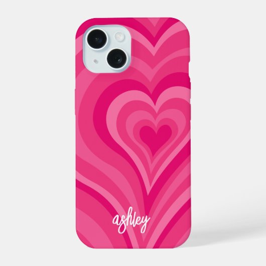 Hot Rose et White Girly Hearts - Nom du script (Verso)