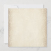 Hot rose Gerber Daisy Rustic Wedding Invitations (Dos)