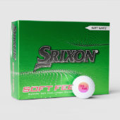 Hot rose inverse Srixon Soft Feel balles de golf 1 (Conditionnement)
