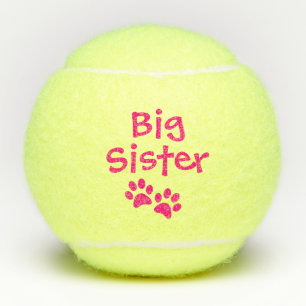 Hot-roze Big Sister Pet Dog Cat Speelgoed Tennisballen