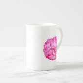 Hot-Roze Bone China Mok (Voorkant rechts)
