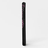 Hot-roze Butterfly iPhone 5 Hoesje-Mate ID Case-Mate iPhone Case (Achterkant/links)