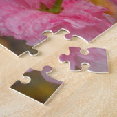 Hot-roze Cherry Blossom Flowers Legpuzzel (Zijkant)