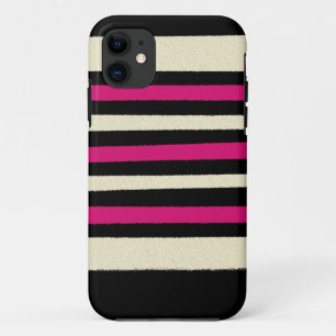 Hot-roze Cute Modern Trendy Pattern iPhone 11 Hoesje