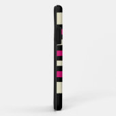 Hot-roze Cute Modern Trendy Pattern Case-Mate iPhone Case (Achterkant/rechts)