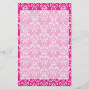 Hot-roze damppatroon briefpapier