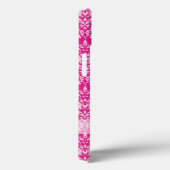 Hot-roze damppatroon Case-Mate iPhone case (Achterkant / Rechts)