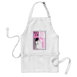 Hot-Roze Deco Beauty-winkel Standaard Schort