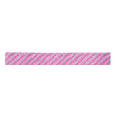 Hot-roze en Silver Stripes Lint (Voorkant)