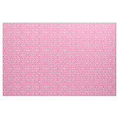 Hot-roze en White Ikat Pattern Stof (Yard (91,4 cm))