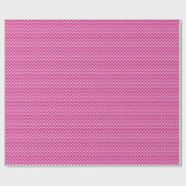 Hot roze, enamel look, bestudeerd raster cadeaupapier (Vlak)